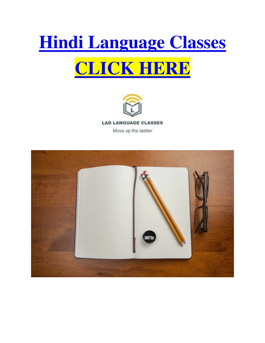 hindi language classes click here