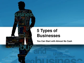 Businesses You Can Start With Almost No Cash