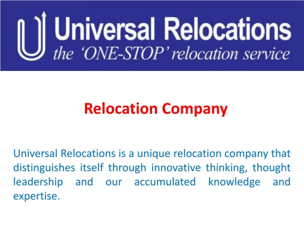 Relocation Company