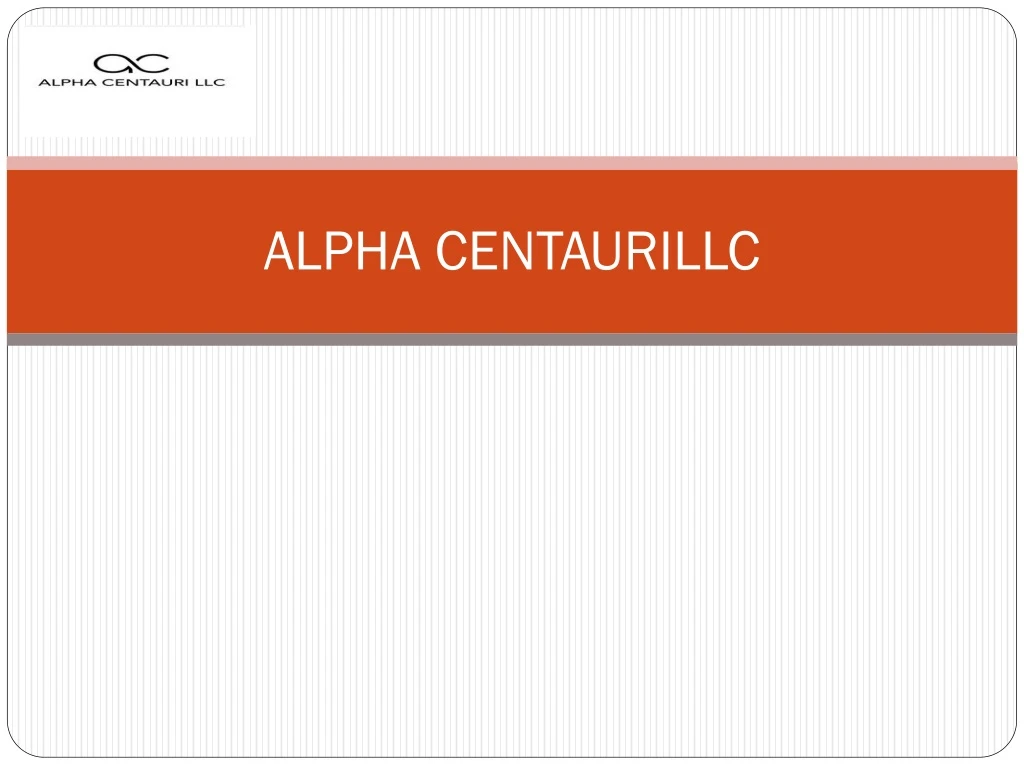 alpha centaurillc