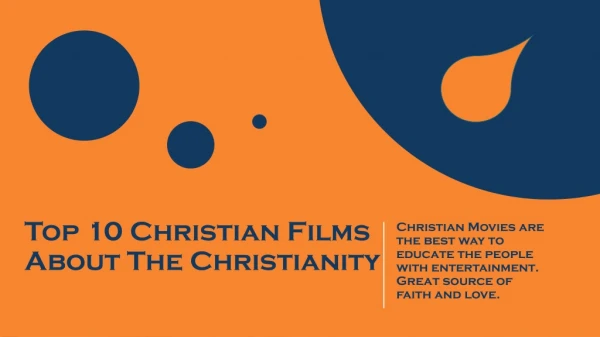 Top 10 Christian Films About the Christianity