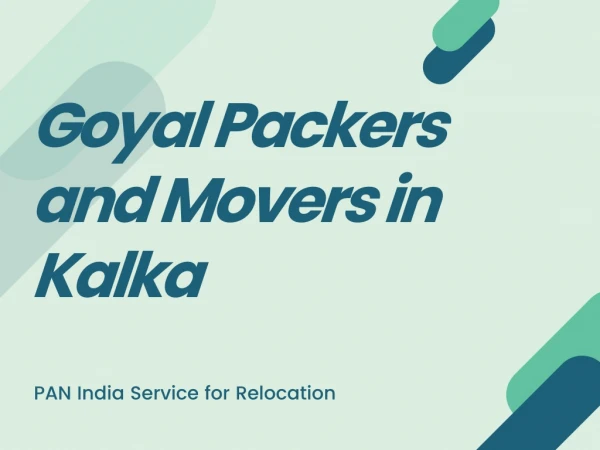 Location Kalka | Inquire for Services Packaging and moving