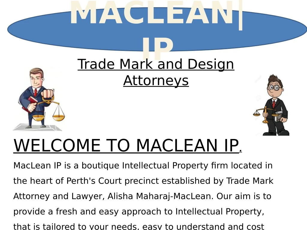 maclean ip trade mark and design attorneys