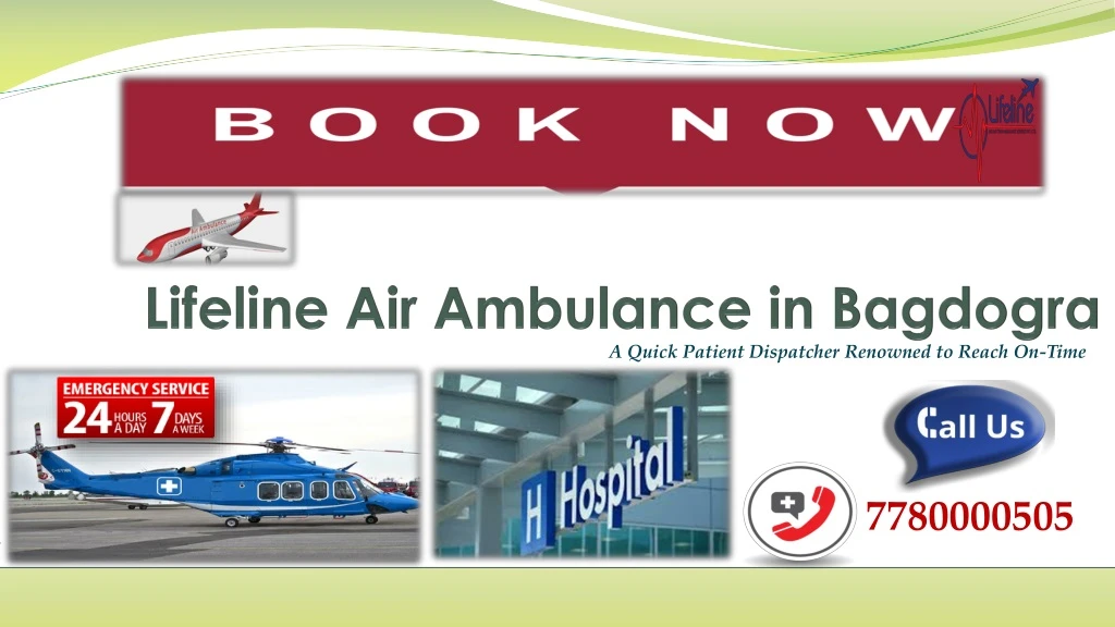 lifeline air ambulance in bagdogra