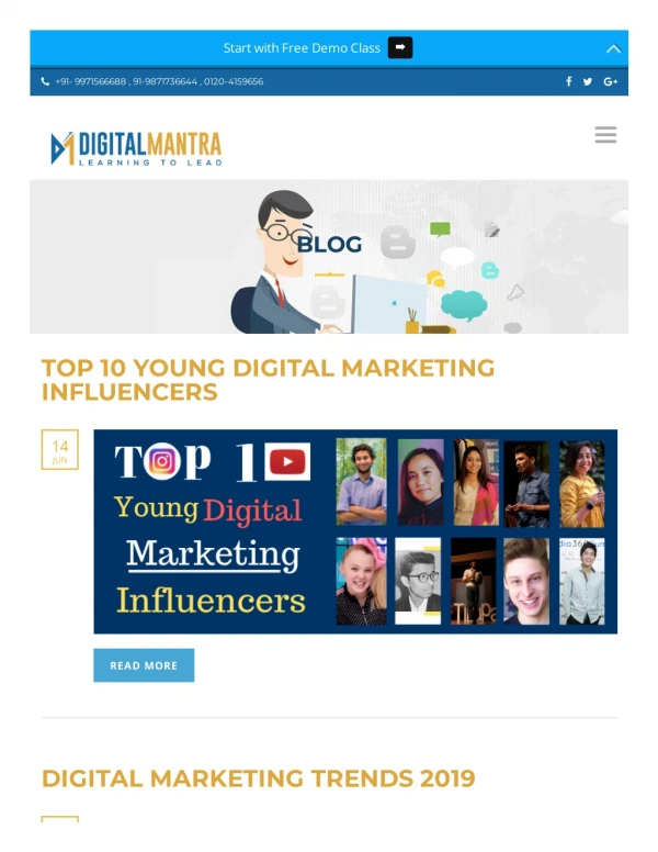 Top digital marketing instituite in noida is digitalmantra