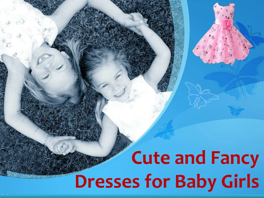 cute and fancy dresses for baby girls