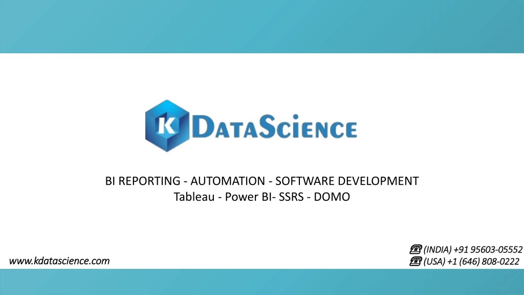 bi reporting automation software development