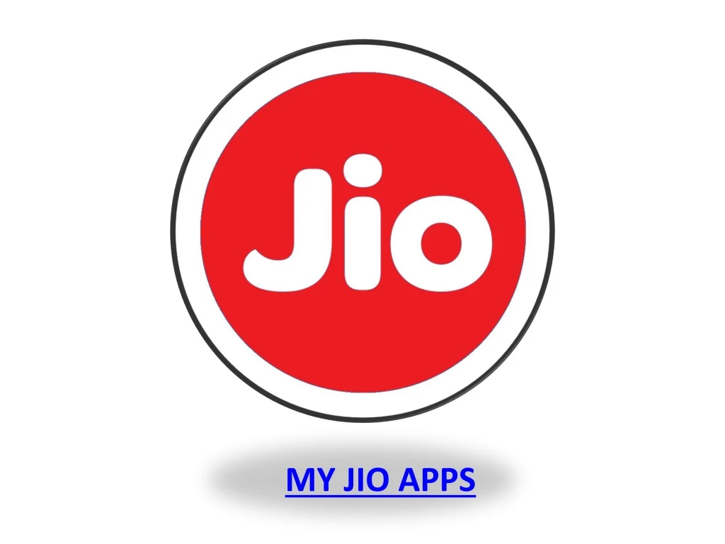 my jio apps