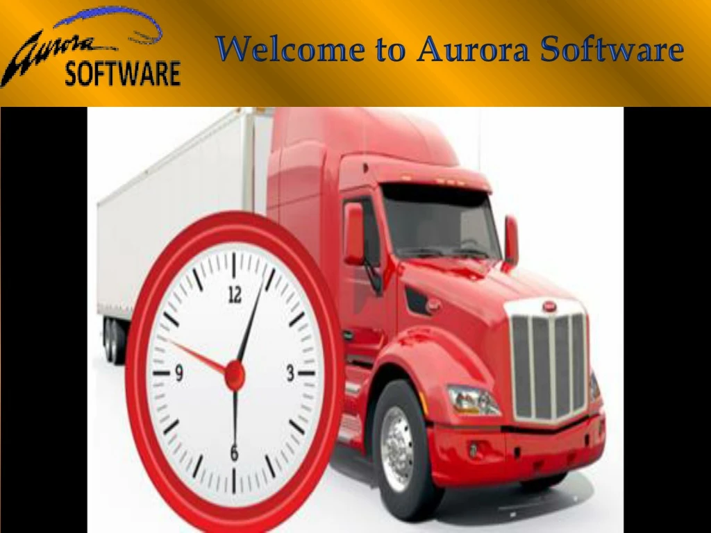 welcome to aurora software