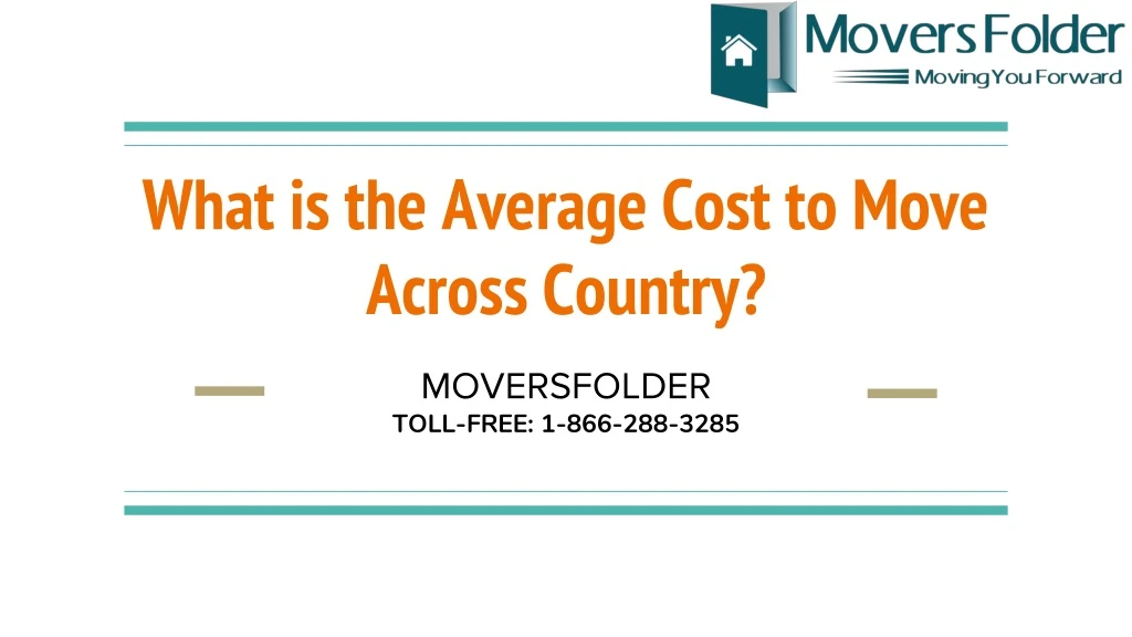 what is the average cost to move across country