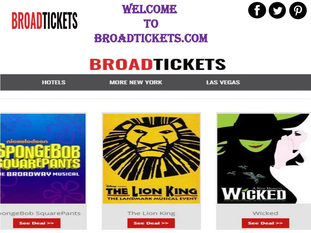 welcome to broadtickets com