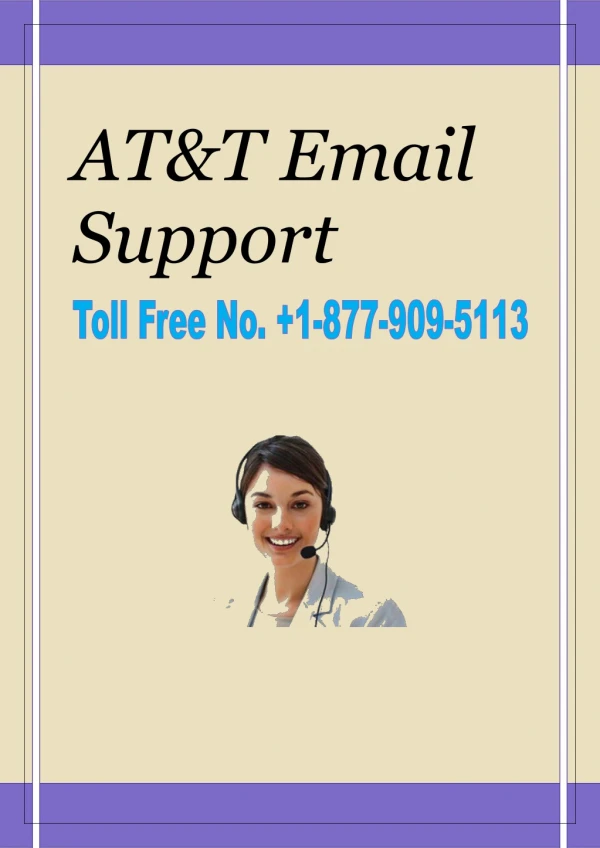 AT&T Email Support Number 1-877-909-5113