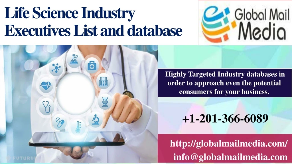 life science industry executives list and database