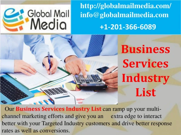 Business Services Industry List