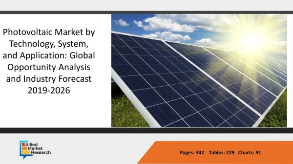 PV Technology Triggers the Growth of Photovoltaic Market-2026