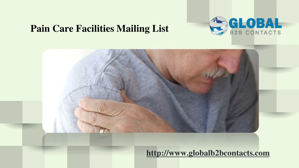 pain care facilities mailing list