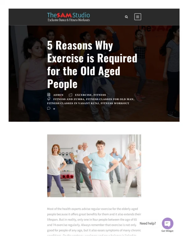 5 Reasons Why Exercise is Required for the Old Aged People