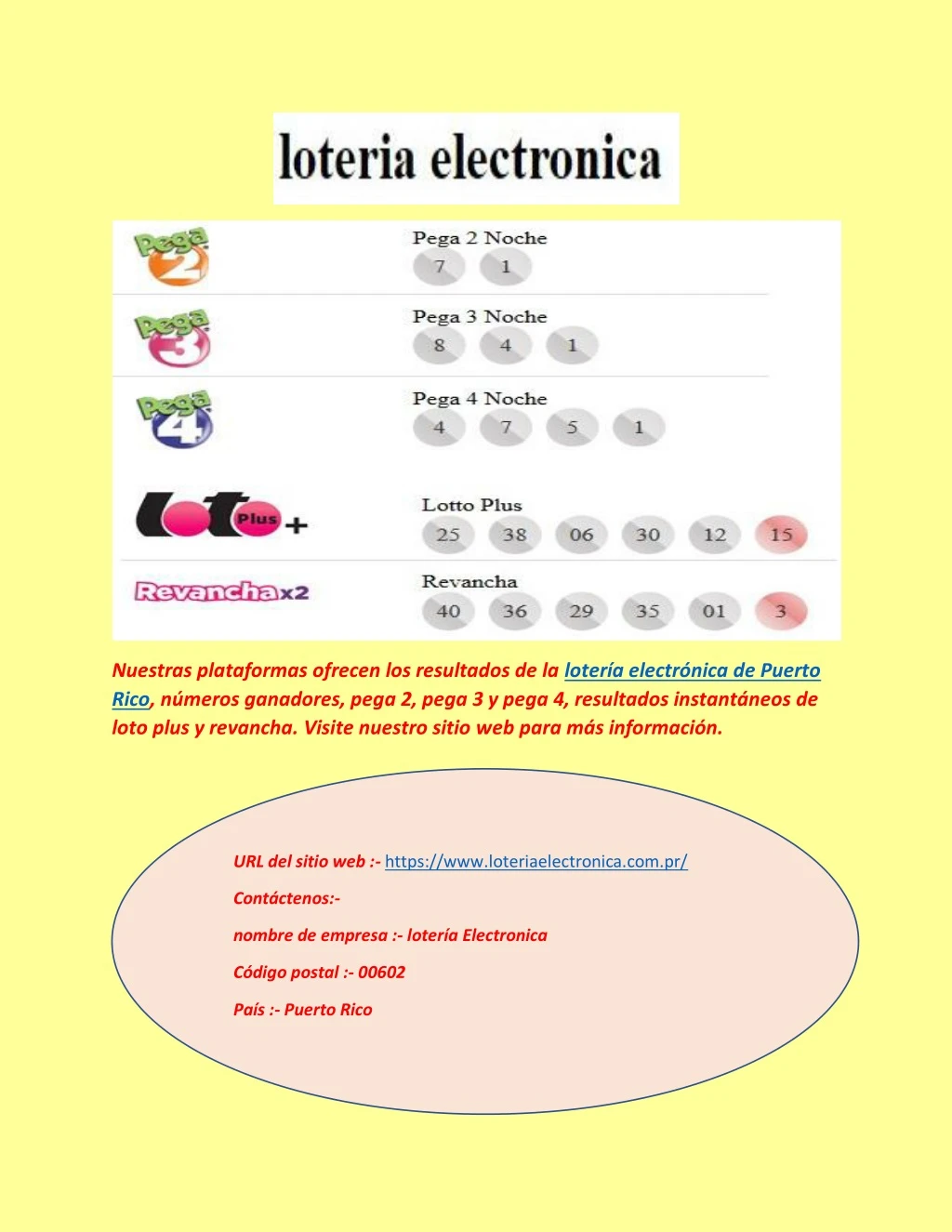 nuestras plataformas ofrecen los resultados