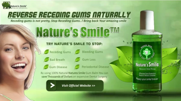 Natural Ways To Treat Receding Gums