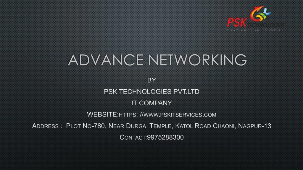 advance networking