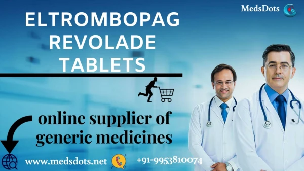 Eltrombopag Tablets price india | Revolade 25mg buy Online in china | Generic Promacto 50 mg Cost UK