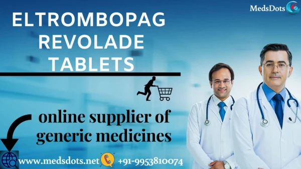 Eltrombopag Tablets price india | Revolade 25mg buy Online in china | Generic Promacto 50 mg Cost UK