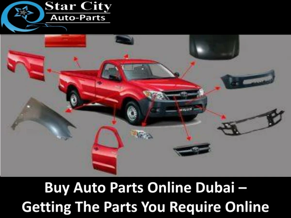 Buy Auto Parts Online Dubai