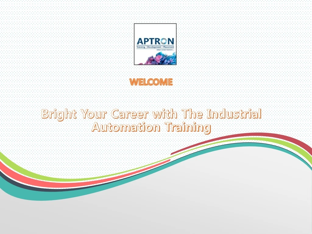 bright your career with the industrial automation training
