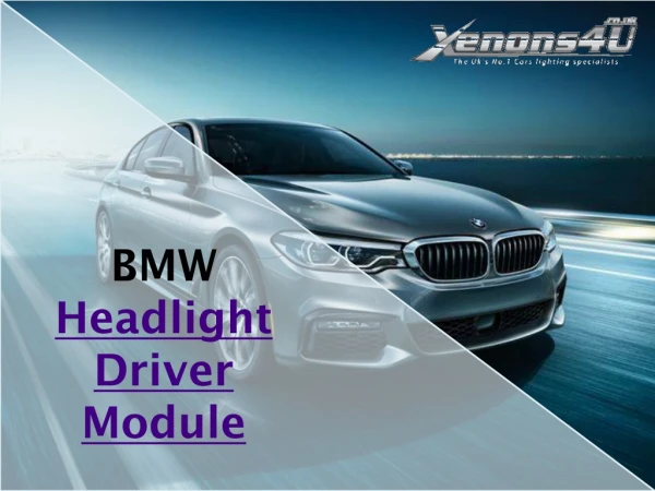 BMW 7269494 01 Headlight Driver Module by Xenons4u