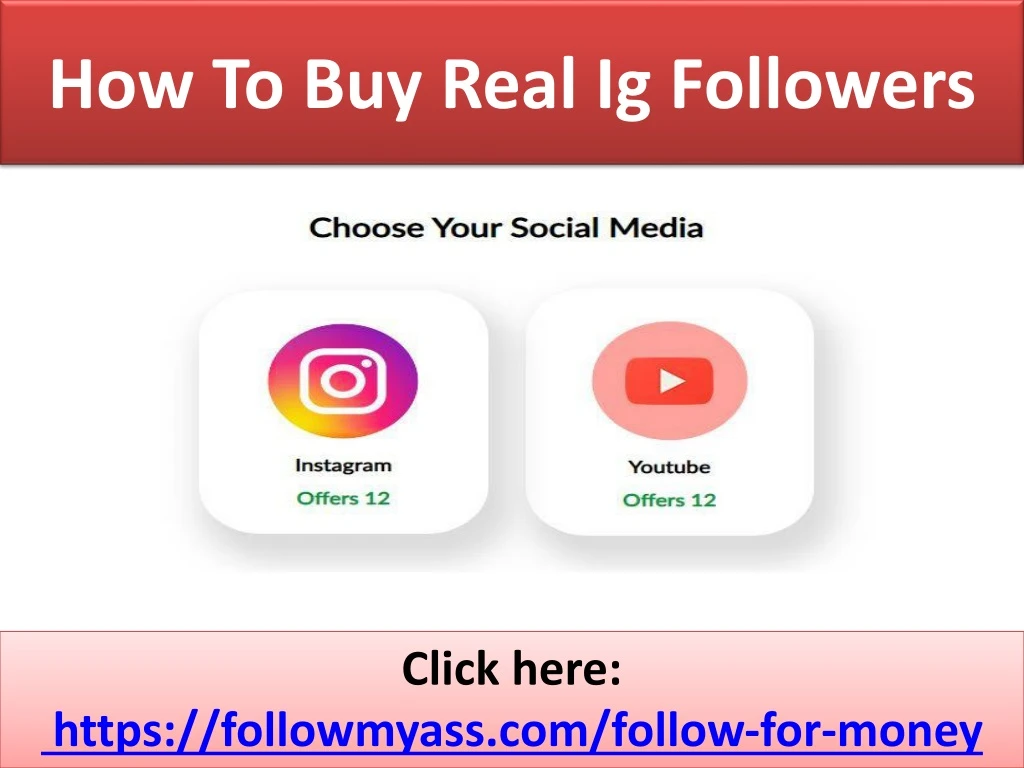 how to buy real ig followers