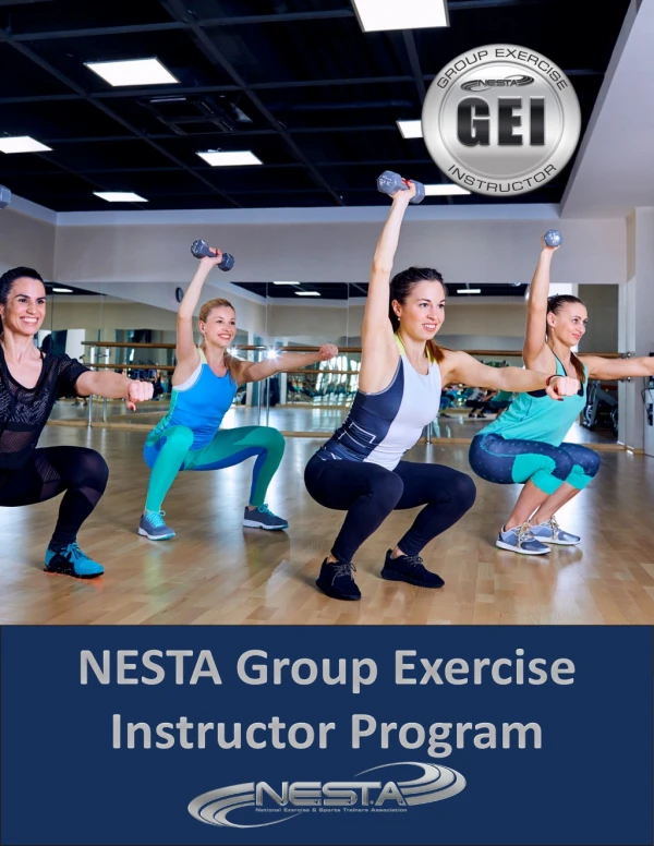 Group Exercise Instructor Certification Manual