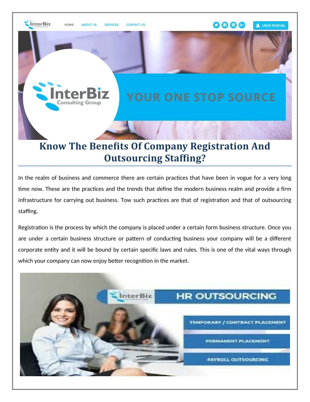 know the benefits of company registration