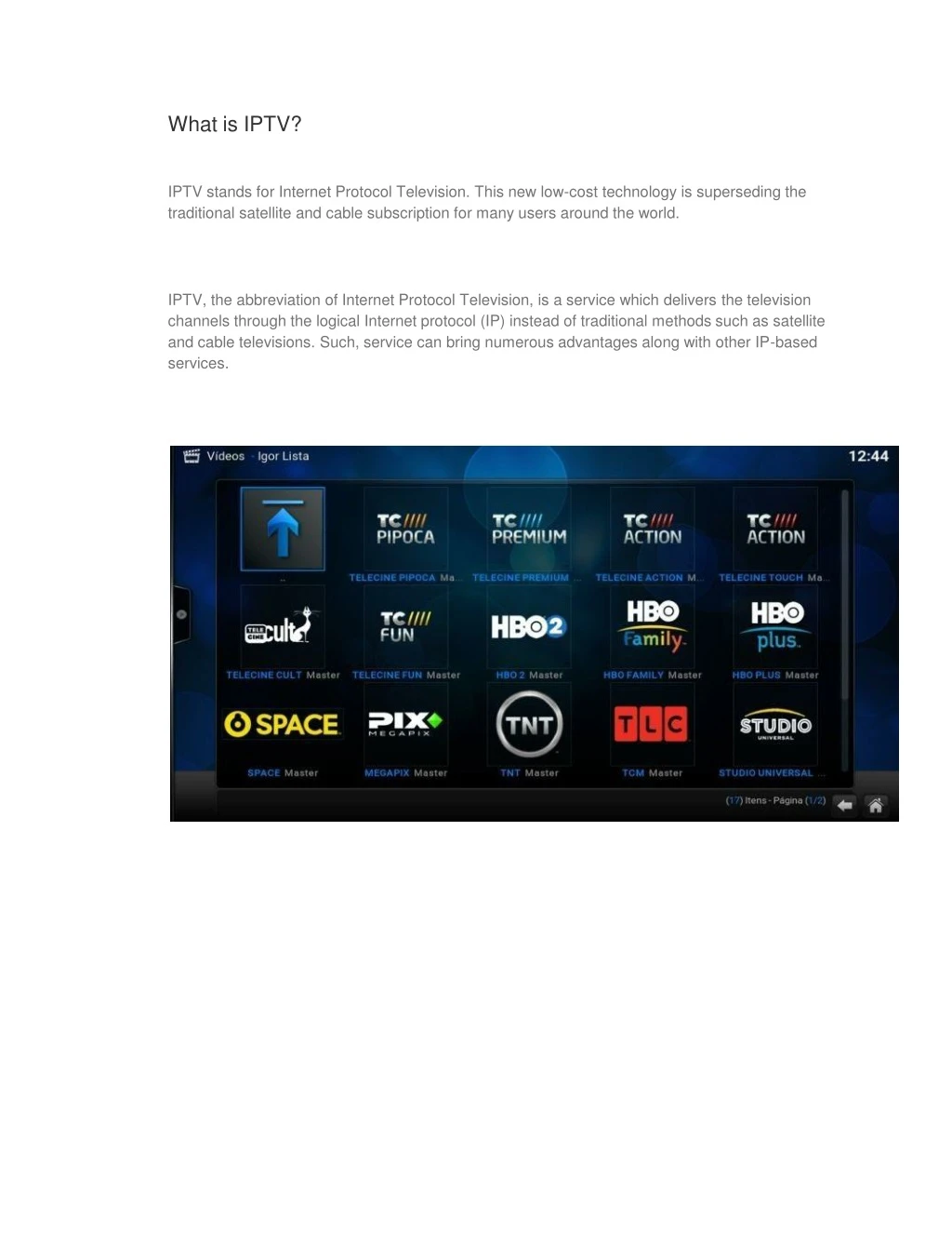 what is iptv iptv stands for internet protocol