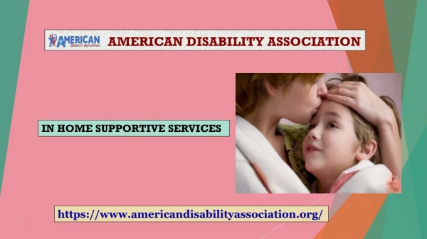 In Home Supportive Services California