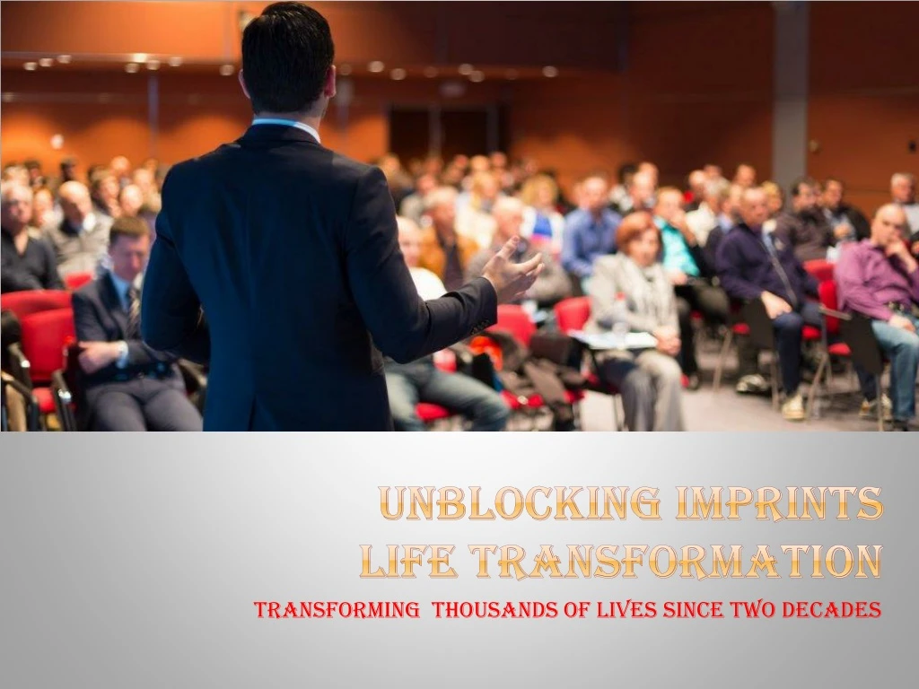 unblocking imprints life transformation
