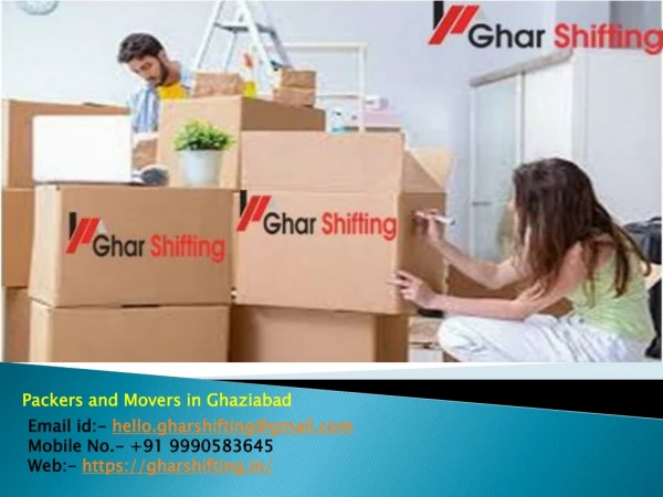 Packers and Movers in Ghaziabad