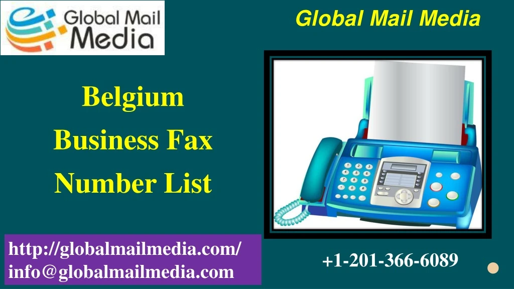 belgium business fax number list