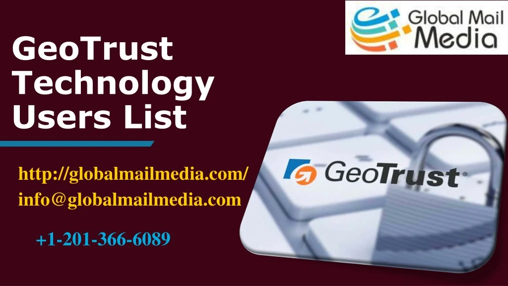 geotrust technology users list