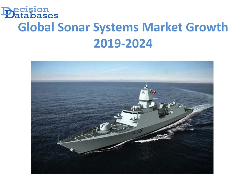 global sonar systems market growth 2019 2024