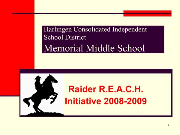 Harlingen Consolidated Independent School District Memorial Middle School
