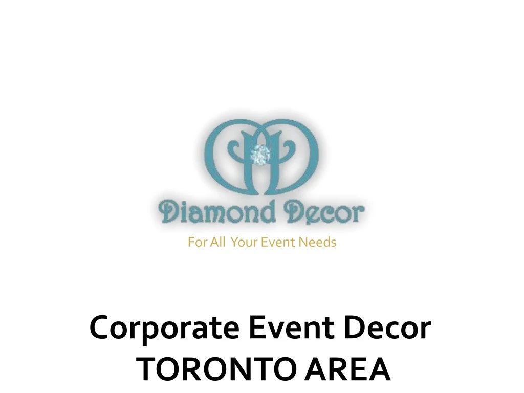 for all your event needs