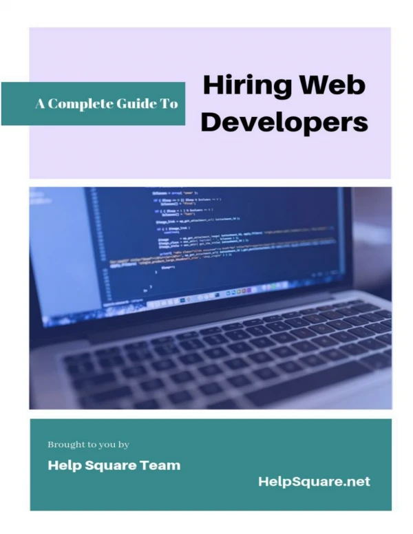 Hiring Web Developers (From Start to Finish)