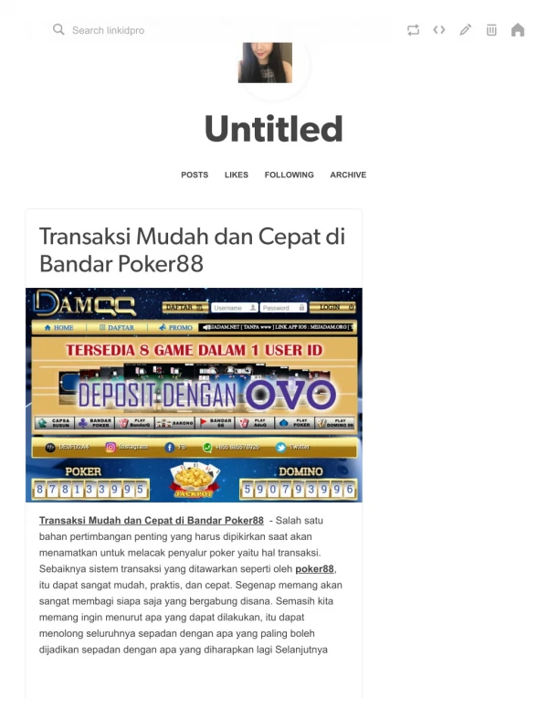 Transaksi Mudah dan Cepat di Bandar Poker88