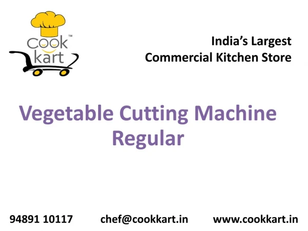 Buy Vegetable cutting machine in Coimbatore