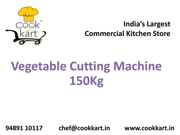 Buy Commercial Vegetable cutting machine in Chennai