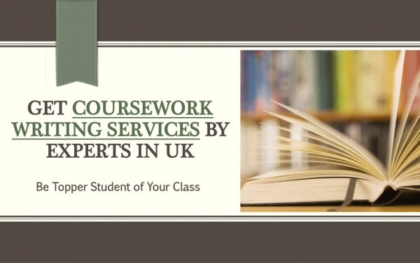 Get Coursework Writing Services by Experts in UK