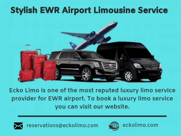 Stylish EWR Airport Limousine Service