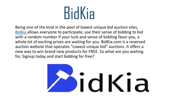 Bidkia