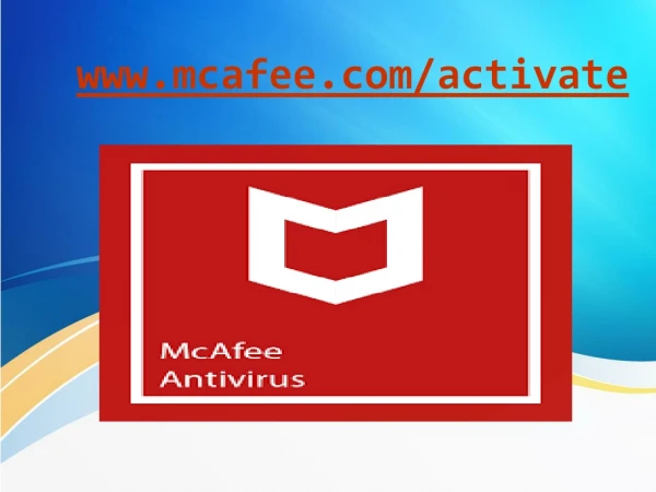 mcafee.com/activate