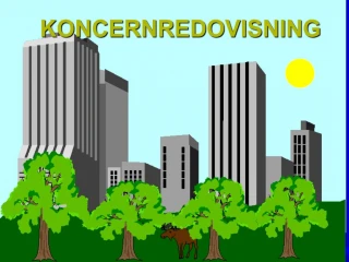 KONCERNREDOVISNING - slide 1